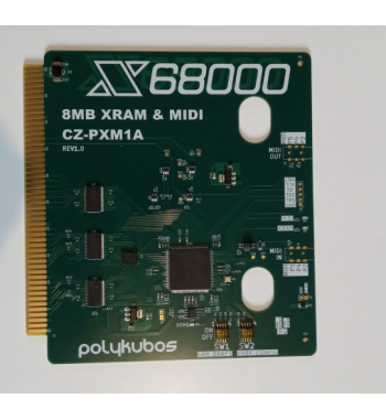 Extension mémoire + Midi pour x68000 (SRAM + Midi board)